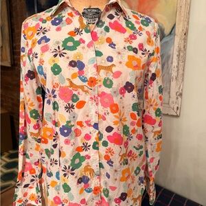 VILAGALLO GABY KIRSTENBOCH PRINT SHIRT